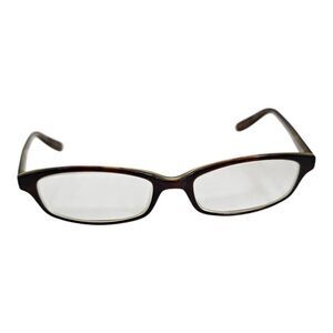 Oliver Peoples Eyeglasses Frames Maria H Brown Rectangular 49/16-135 FRAMES ONLY